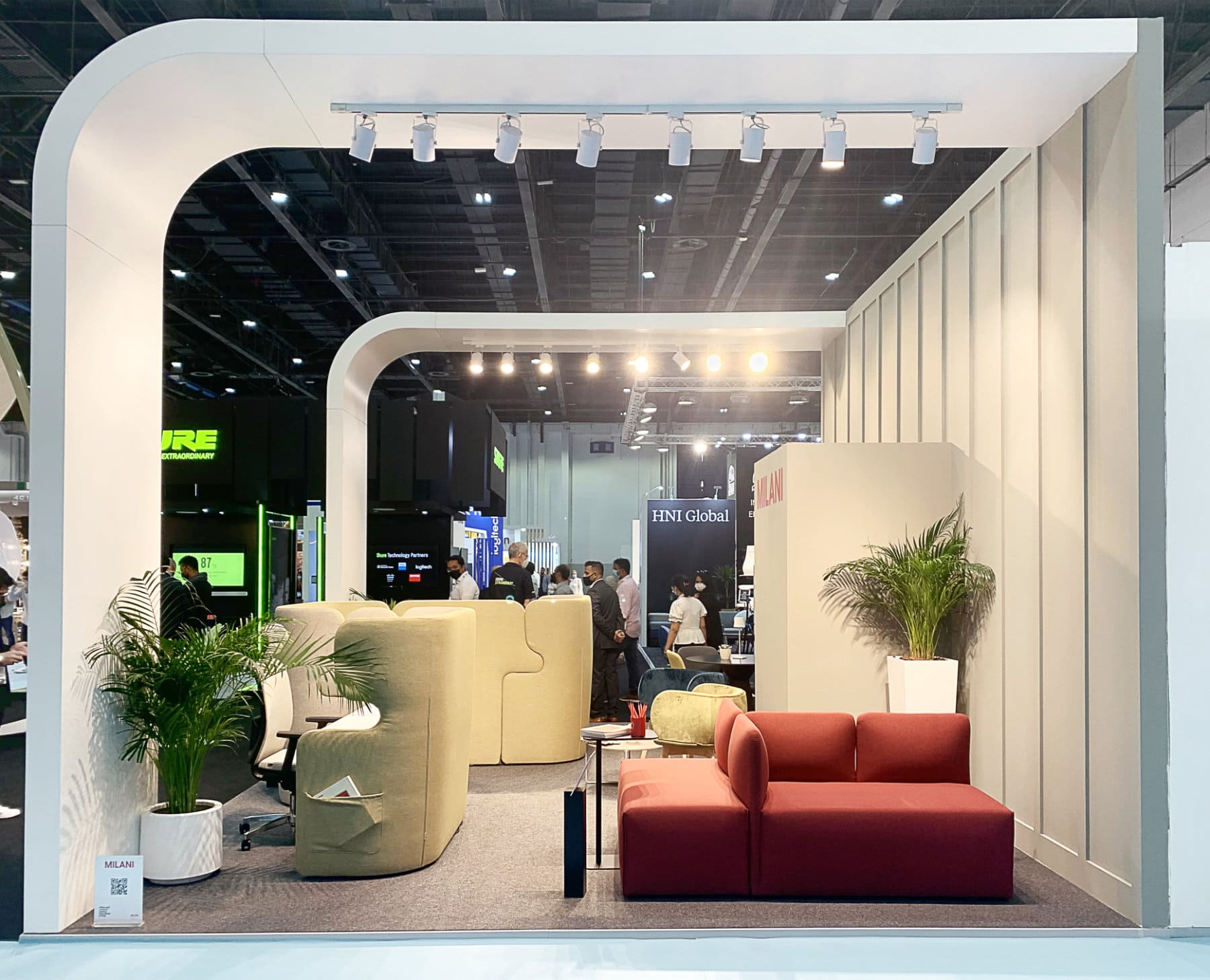 Lo stand Milani tra i migliori di Workspace secondo Love That Design